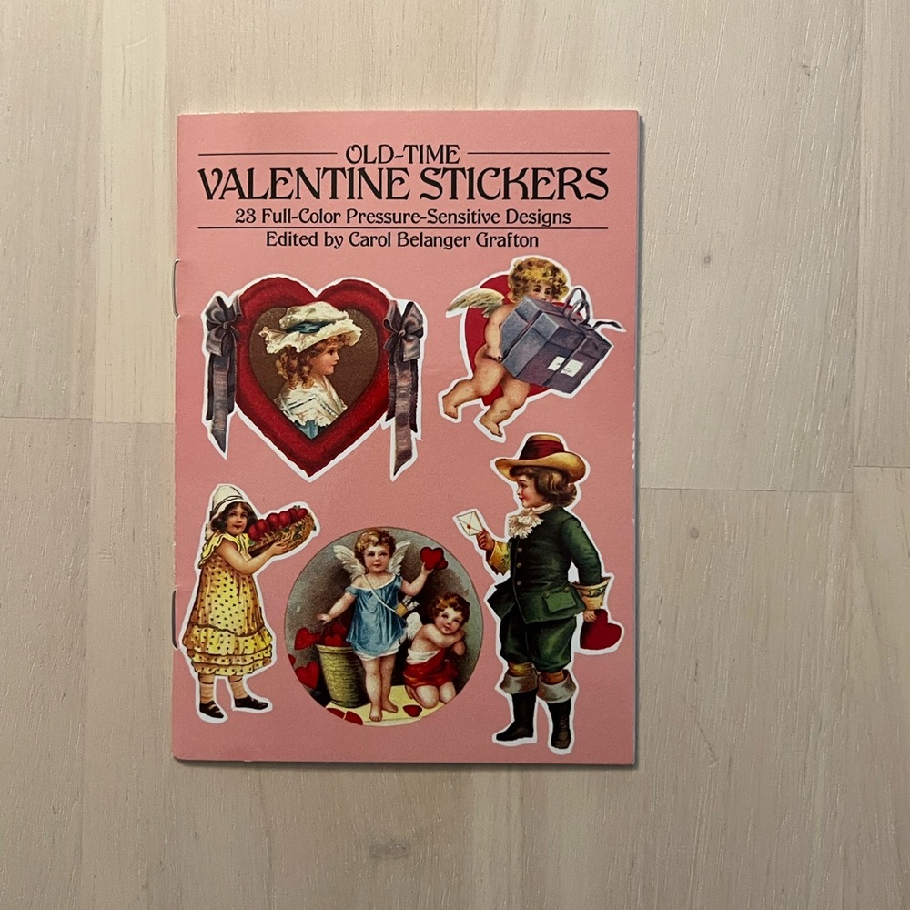 Vintage Valentine’s Day Stickers